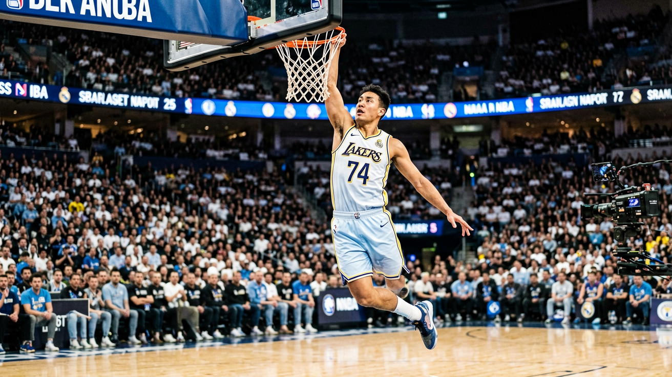 NBA球员扣篮瞬间
